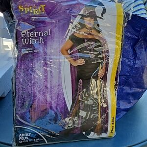 Spirit Eternal Witch Costume - Black and Purple